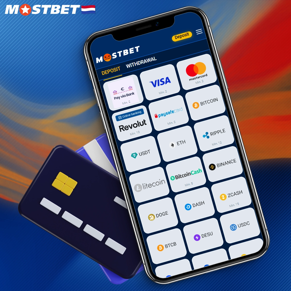 Download de Mostbet-app voor Android (APK) en iOS - De nieuwste versie is nu beschikbaar.