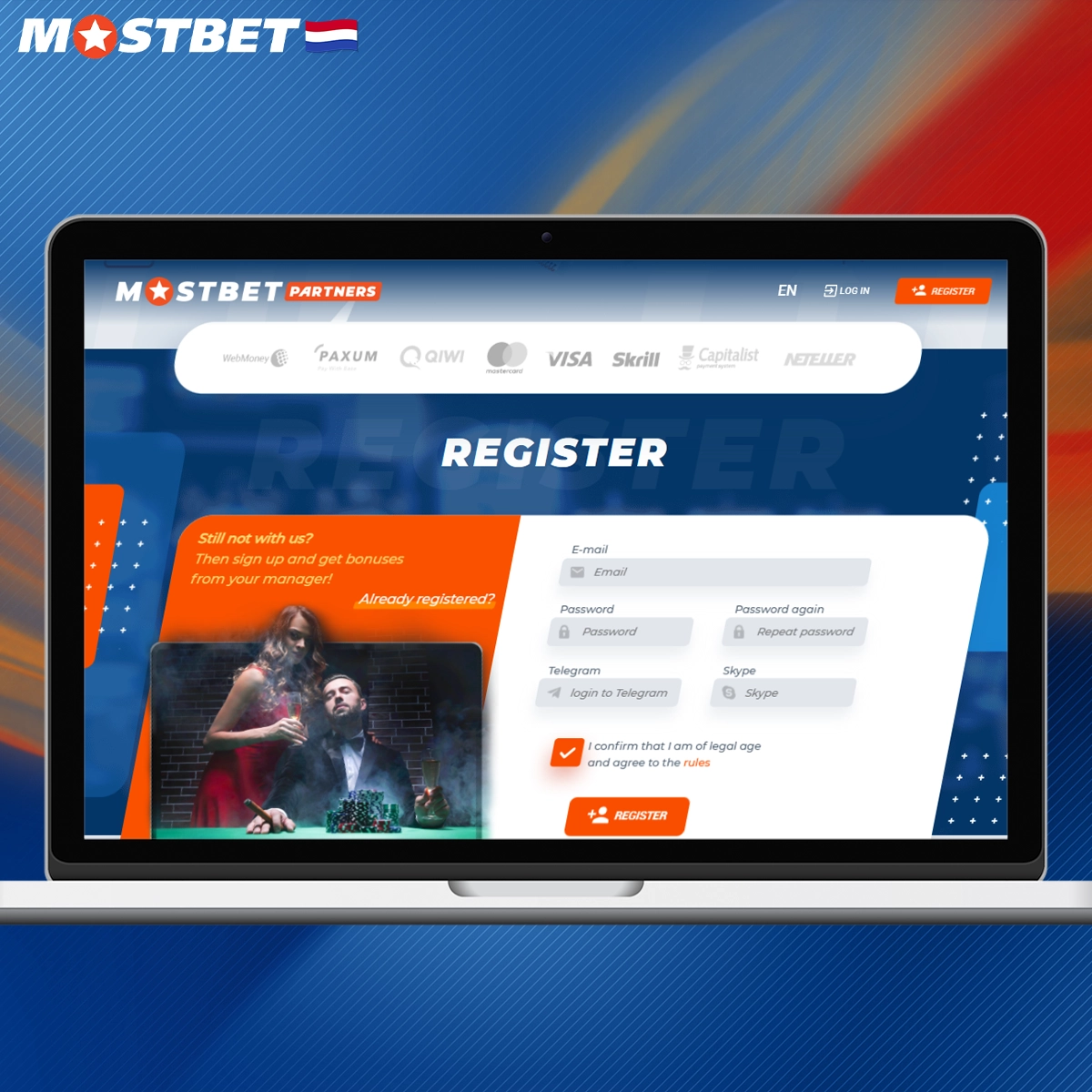 Stappen om een Mostbet partner te worden
