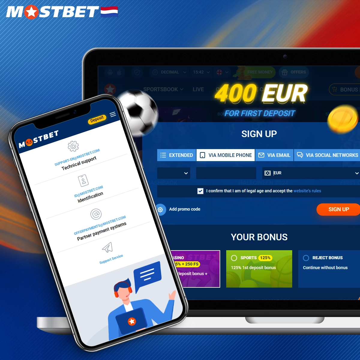 Beoordelingen van de Mostbet klantenservice.