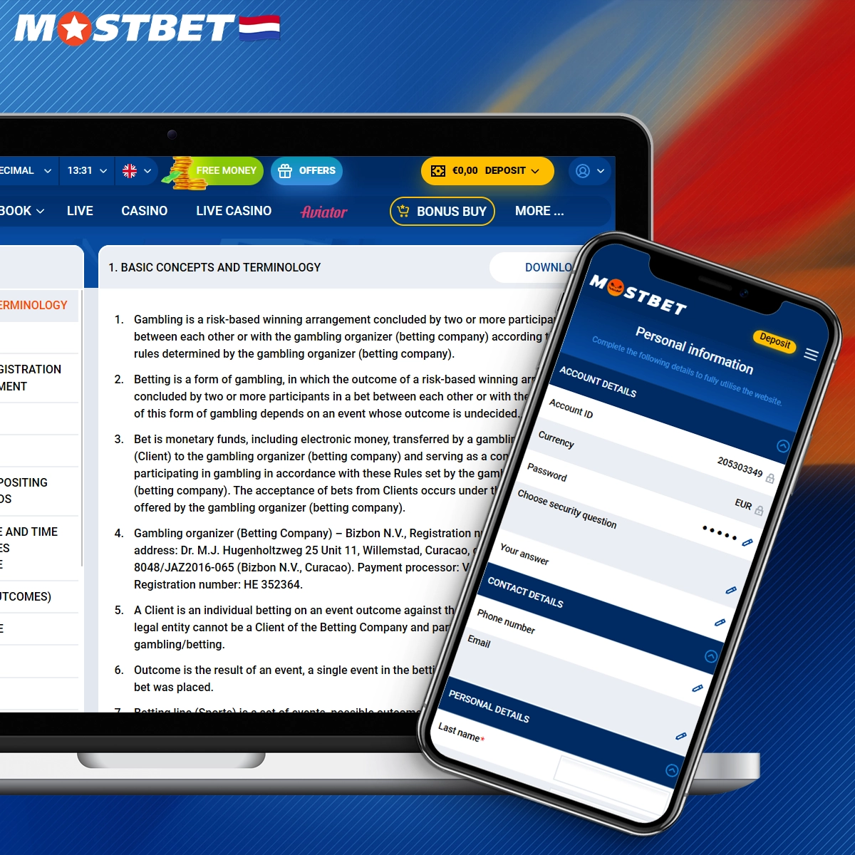 Hoe werkt het systeem van rechten voor klanten van Mostbet?