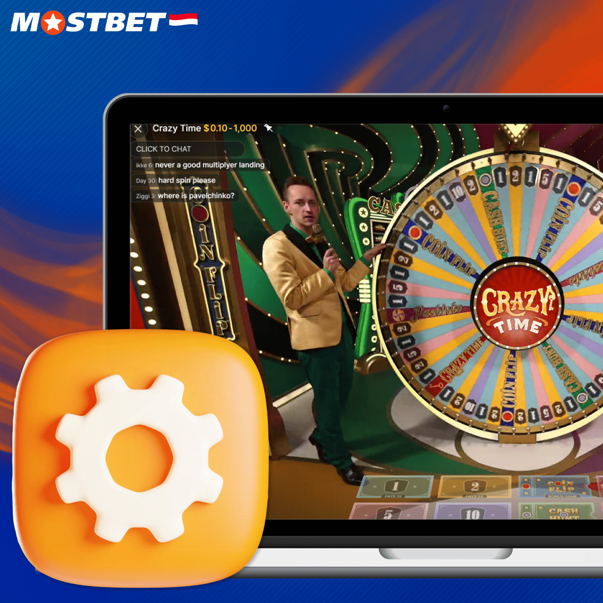 Hoe werkt het spel Crazy Time op Mostbet?